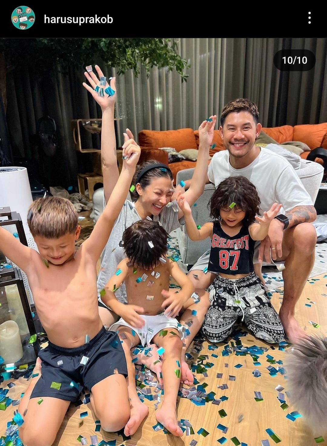 ฮารุ กรี๊ดลั่น! สามี กาย ทำเซอร์ไพร์สฉลองครบรอบวันแต่งงาน 10 ปี