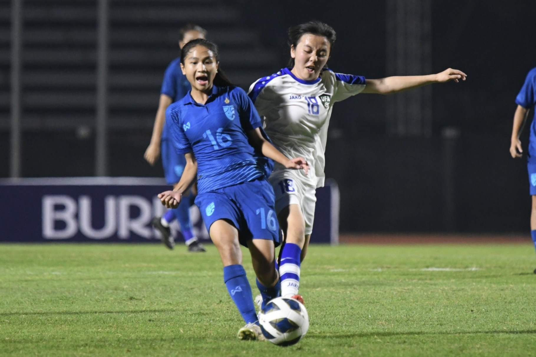 ผลฟุตบอลหญิง U20 ชิงแชมป์เอเชีย 2024 รอบคัดเลือก กลุ่มอี นัดแรก ไทย พบ อุซเบกิสถาน
