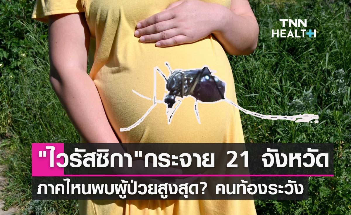 "ไวรัสซิกา" กระจายใน 21 จังหวัด ภาคไหนพบผู้ป่วยสูงสุด?