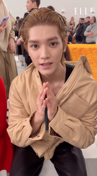 หล่อรู้งาน!! 'แทยง NCT' ทักทายสวัสดีครับ จากปารีสแฟชั่นวีค ถึงแฟนๆ ไทย หล่อรู้งาน!! 'แทยง NCT' ทักทายสวัสดีครับ จากปารีสแฟชั่นวีค ถึงแฟนๆ ไทย