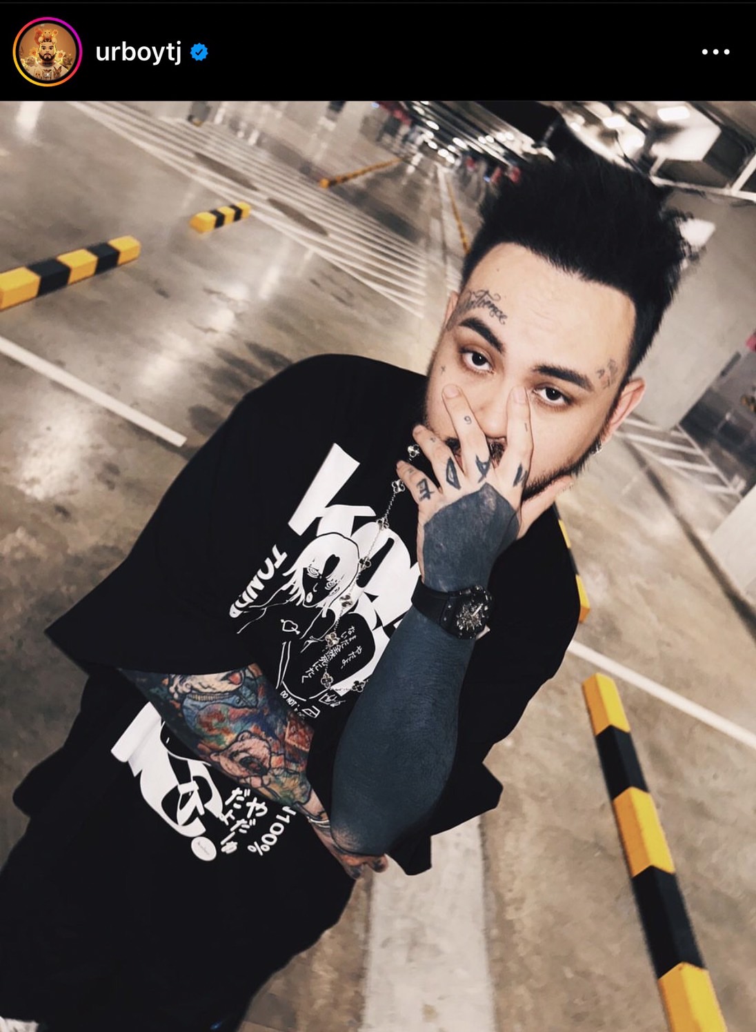 “UrboyTJ” ฟาดกลางเวที! หลังถูกฉีดน้ำใส่หน้าขณะร้องเพลง