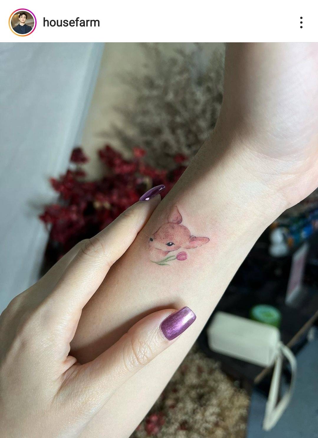 คลั่งรักหนักมาก ไฮโซเฮ้าท์ สักรูปเป็นตัวแทนหวานใจ กวาง วรรณปิยะ 