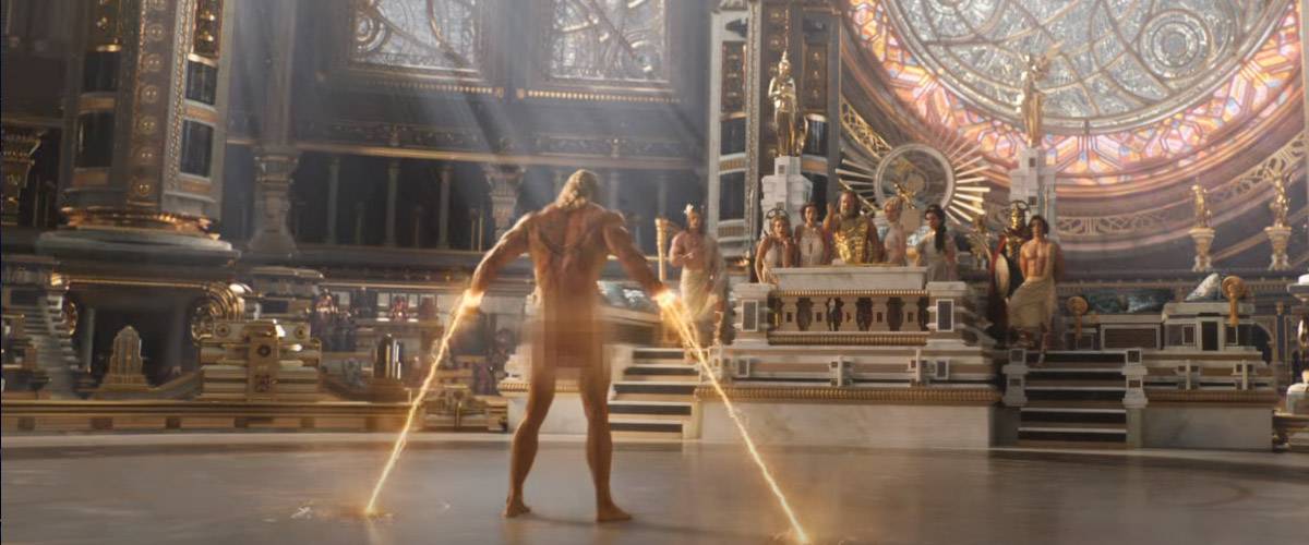 แฟนๆพร้อมใจกันแชร์ภาพนู้ดของ คริส เฮมส์เวิร์ท จากหนัง Thor: Love and Thunder ว่อนโลกโซเชียล