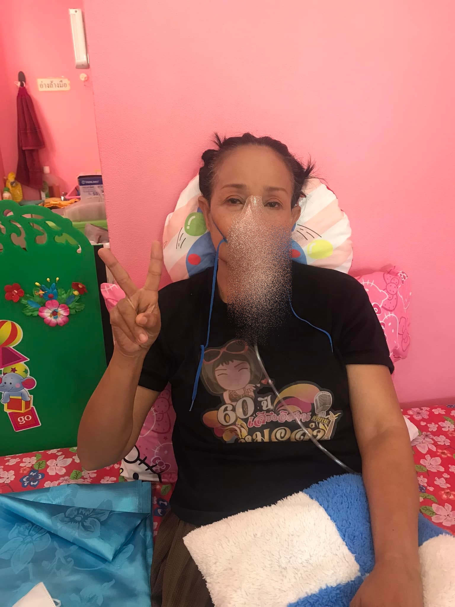 อาการดีขึ้นเเล้ว แม่นกน้อย เผยสาเหตุต้องใส่เครื่องออกซิเจน อาการดีขึ้นเเล้ว แม่นกน้อย เผยสาเหตุต้องใส่เครื่องออกซิเจน