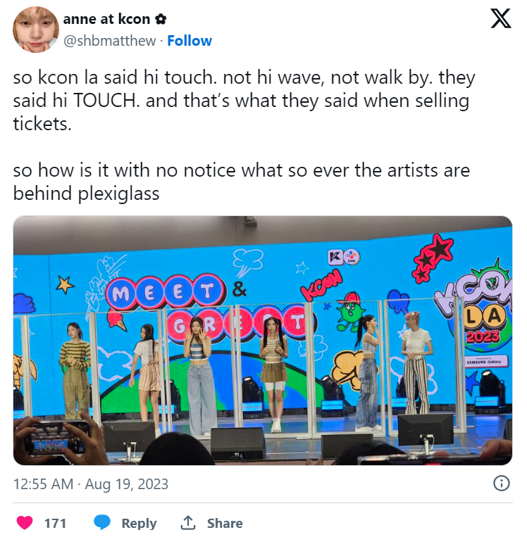 “KCON LA 2023”  ดราม่าหนักแฟนคลับโวยบัตรแพง รอคิวนาน งานไม่ตรงปก