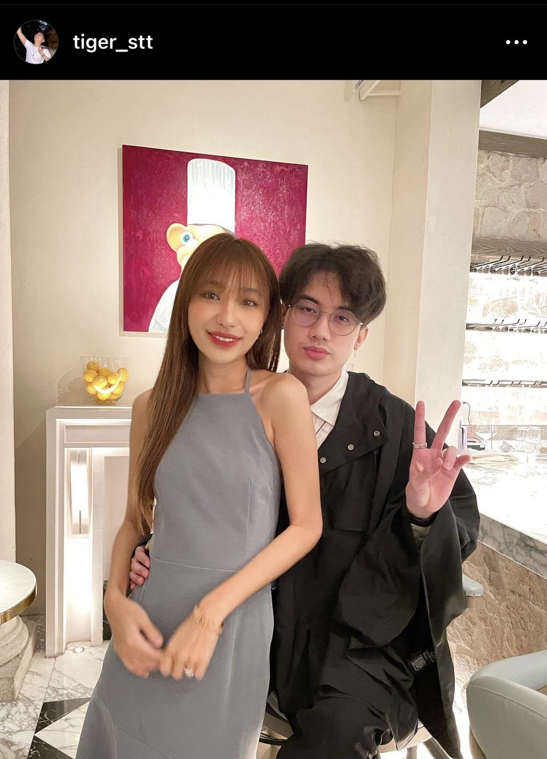 เสือ-ดรีม คืนดีกันแล้ว! เผยสตอรี่ดินเนอร์คู่สุดหวาน เสือ-ดรีม คืนดีกันแล้ว! เผยสตอรี่ดินเนอร์คู่สุดหวาน