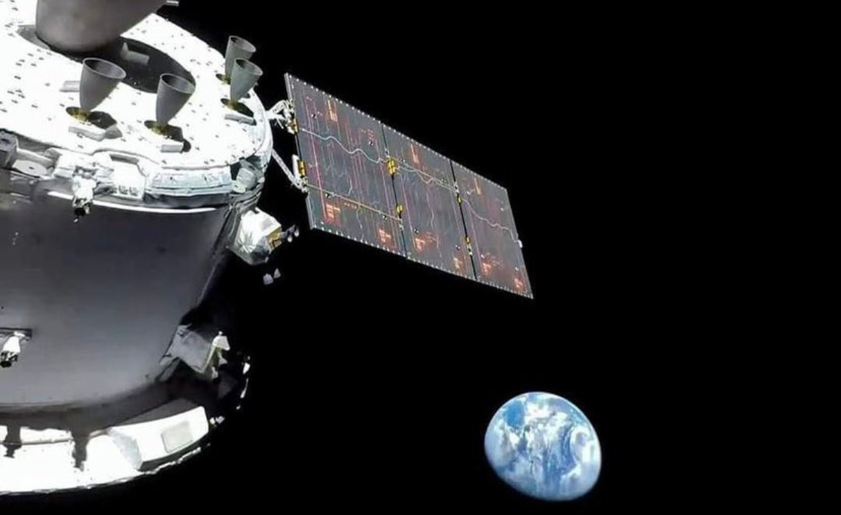 ชมยานอวกาศโอไรออนบินผ่านดวงจันทร์ในภารกิจอาร์เทมิส 1