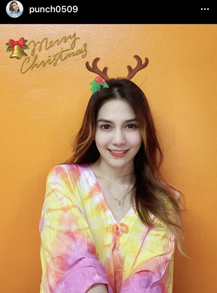 พั้นช์ วรกาญจน์ หายโควิด กลับบ้านแล้ว เผยตามีเปลียนสีนิดนึง!!