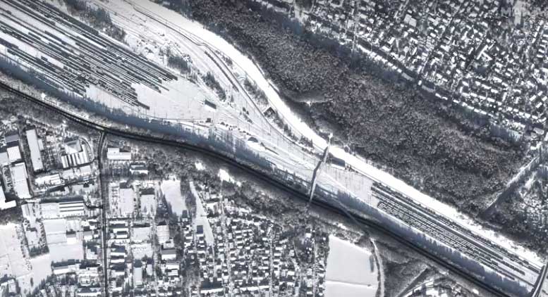 เปิดภาพมุมสูง หิมะ ถล่มเยอรมนี เปลี่ยนสถานที่สำคัญหลายแห่งเป็นสีขาวโพลน