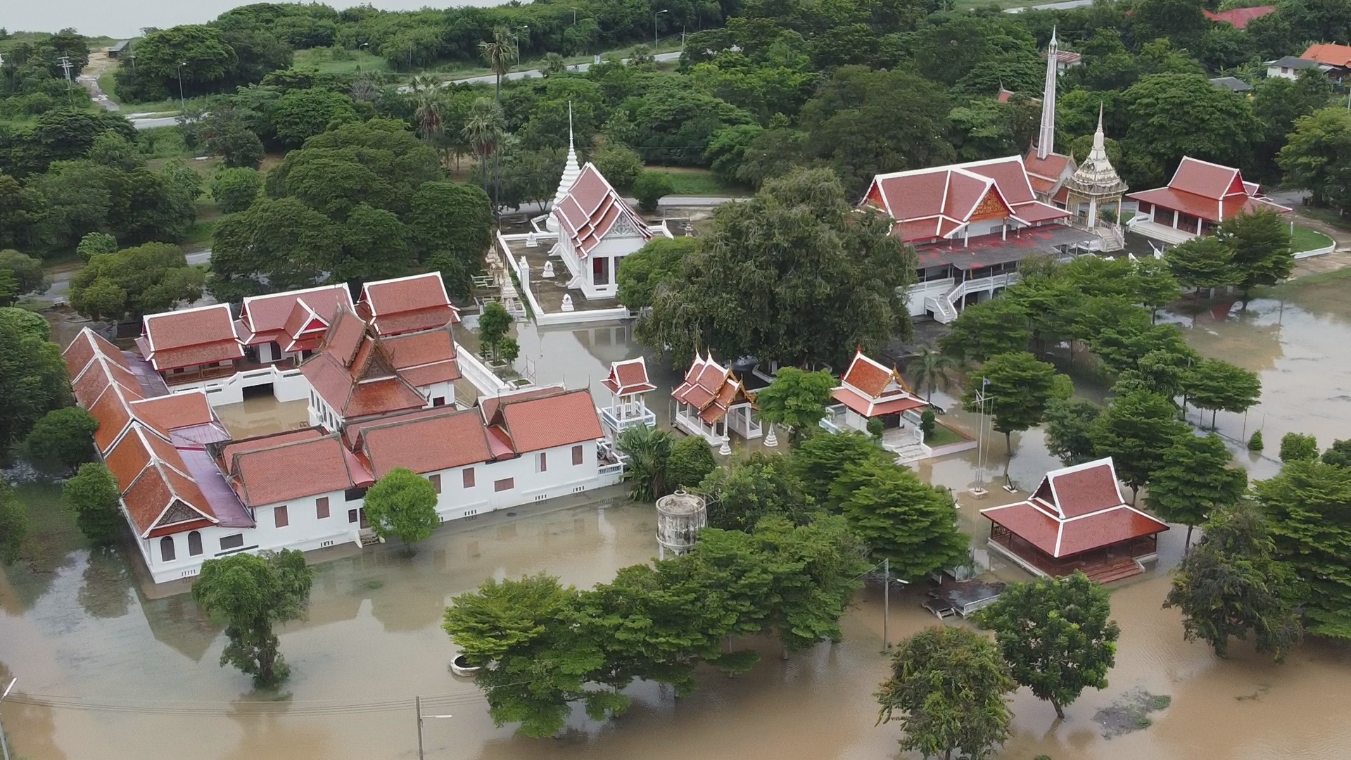 สถานการณ์น้ำท่วม อยุธยา 2 ฝั่งคลองบางบาล ยังท่วมสูง