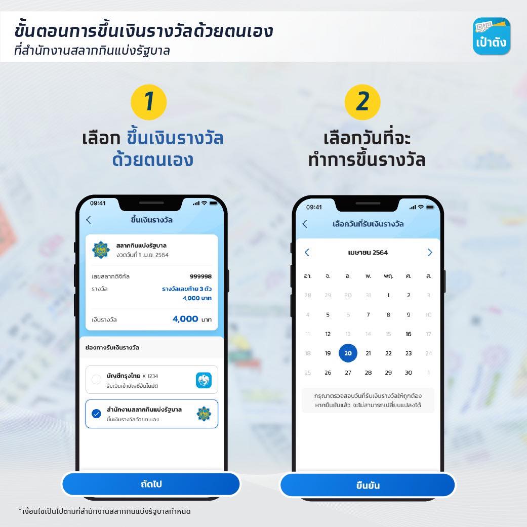 สรุปครบทุกขั้นตอน! วิธีขึ้นเงินรางวัล สลากดิจิทัล ไม่อยากพลาดต้องทำอย่างไร