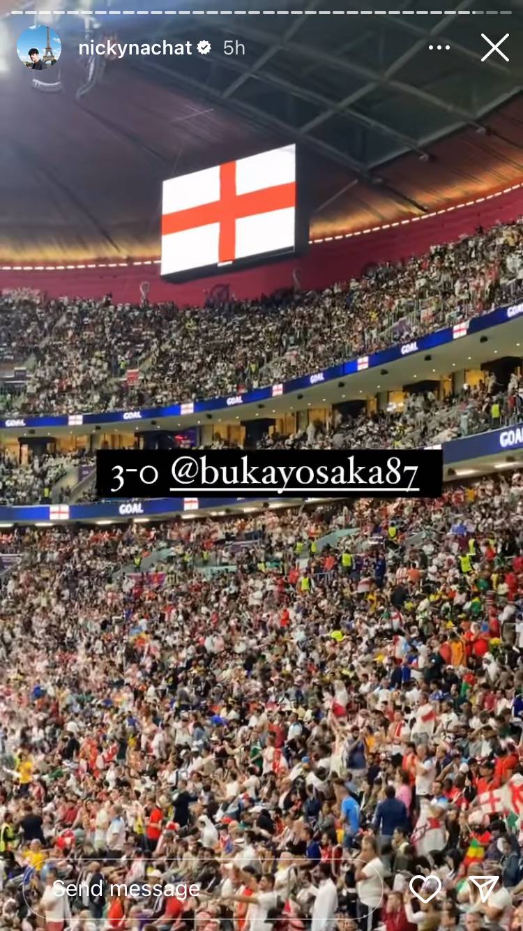 ‘นิกกี้-โกบอย’ ฟินติดขอบสนาม!! ‘อังกฤษ’ ไ่ล่ต้อน ‘เซเนกัล’ 3-0 เข้ารอบ8ทีม ฟุตบอลโลก