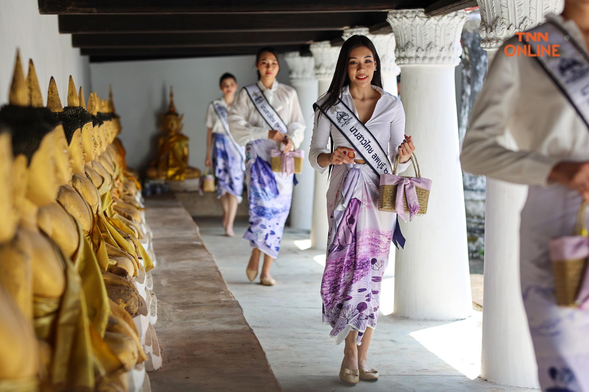 เก็บตัว นางสาวไทย 2566 เข้าวัดทำบุญ-ร่วมล่องแก่งรับหน้าร้อน 