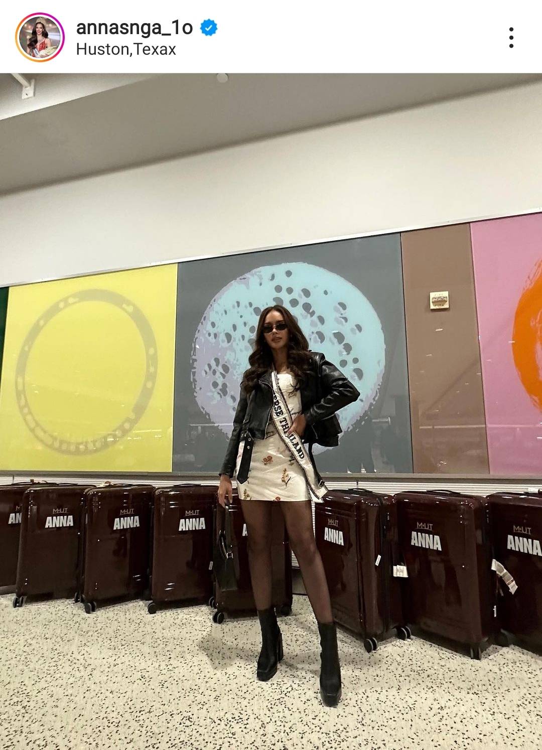 เปิดลุคแรก แอนนา เสืองามเอี่ยม ถึงอเมริกาเตรียมพิชิตมง!!