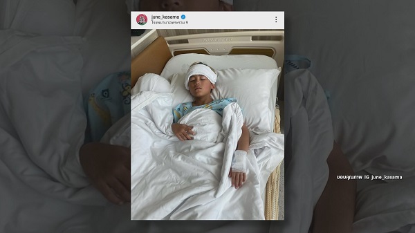 “เปิ้ล-จูน”  เผย “น้องออกู๊ด” ออกจากโรงพยาบาลแล้ว เตือนคุณพ่อคุณแม่อย่าชะล่าใจ    (มีคลิป)