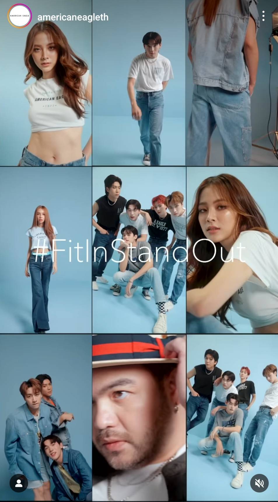 ใบเฟิร์น พิมพ์ชนก คนไทยคนแรกที่ขึ้นแท่น Friend of American Eagle แบรนด์  American Eagle