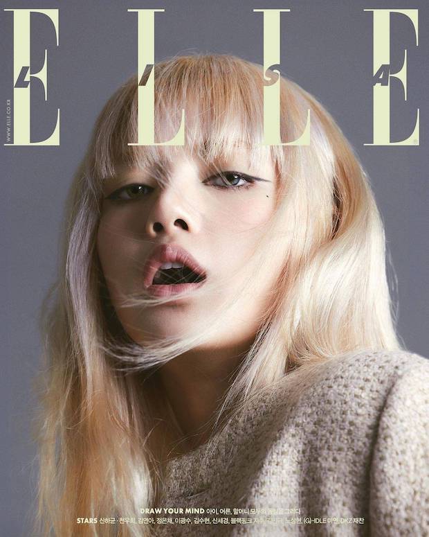 ‘ลิซ่า’ ฉายเดี่ยว!! ขึ้นปก ELLE KOREA สวยปังทรงพลัง 4 ปก 4 สไตล์