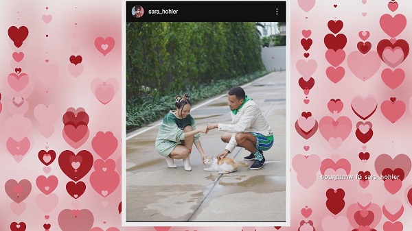 ชาวเน็ตเปิดวาร์ป เส้นทางรัก ซาร่า กับแฟนหนุ่ม   (มีคลิป)