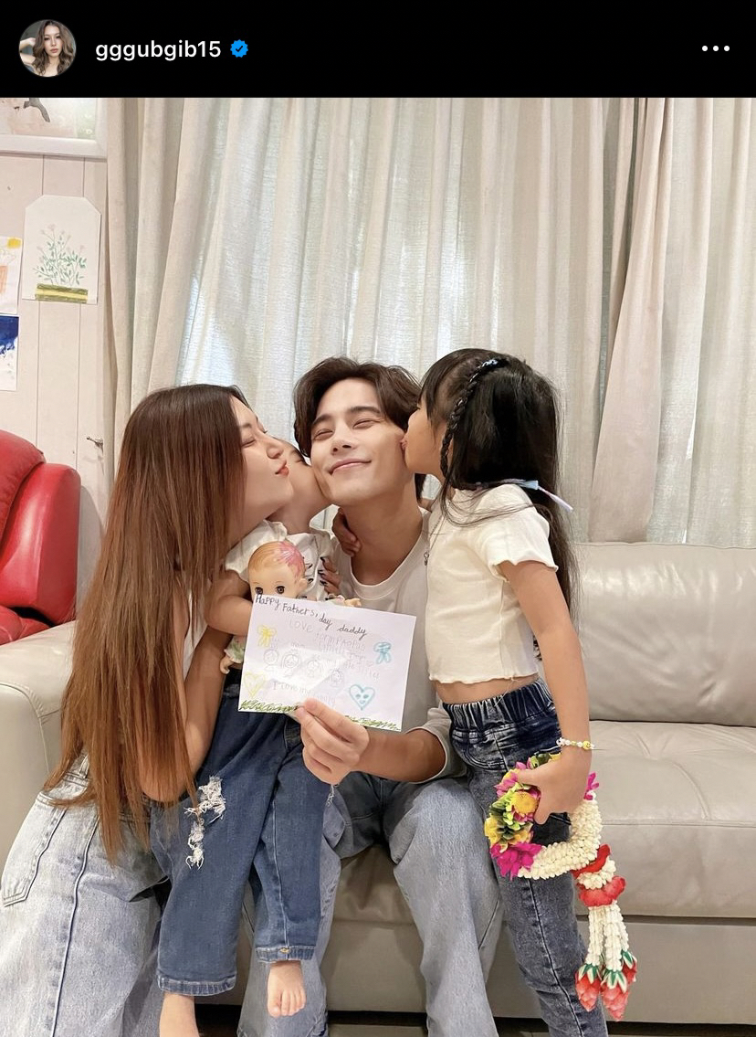 เปิดภาพโมเมนต์วันพ่อสุดน่ารัก ของครอบครัว บี้-กุ๊บกิ๊บ