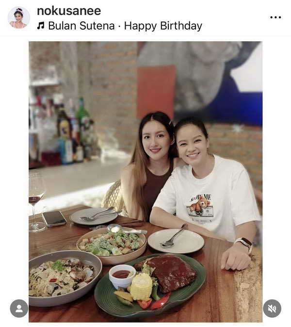 นก อุษณีย์ รักสุกงอมเปิดตัวแฟนสาว ม่วย นิธิตรา ผู้ประกาศข่าวดัง ลงรูปคู่ขอโทษคนโสด