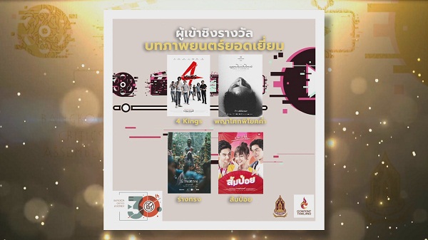 Exclusive ประกาศรายชื่อผู้เข้าชิงรางวัล “ชมรมวิจารณ์บันเทิง”   (มีคลิป) 