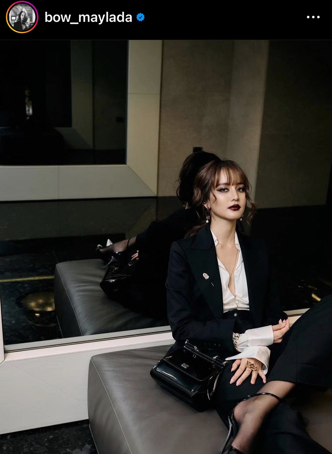 “โบว์ เมลดา” สวยแซ่บ ร่วมชมแฟชั่นโชว์ “D&G”           