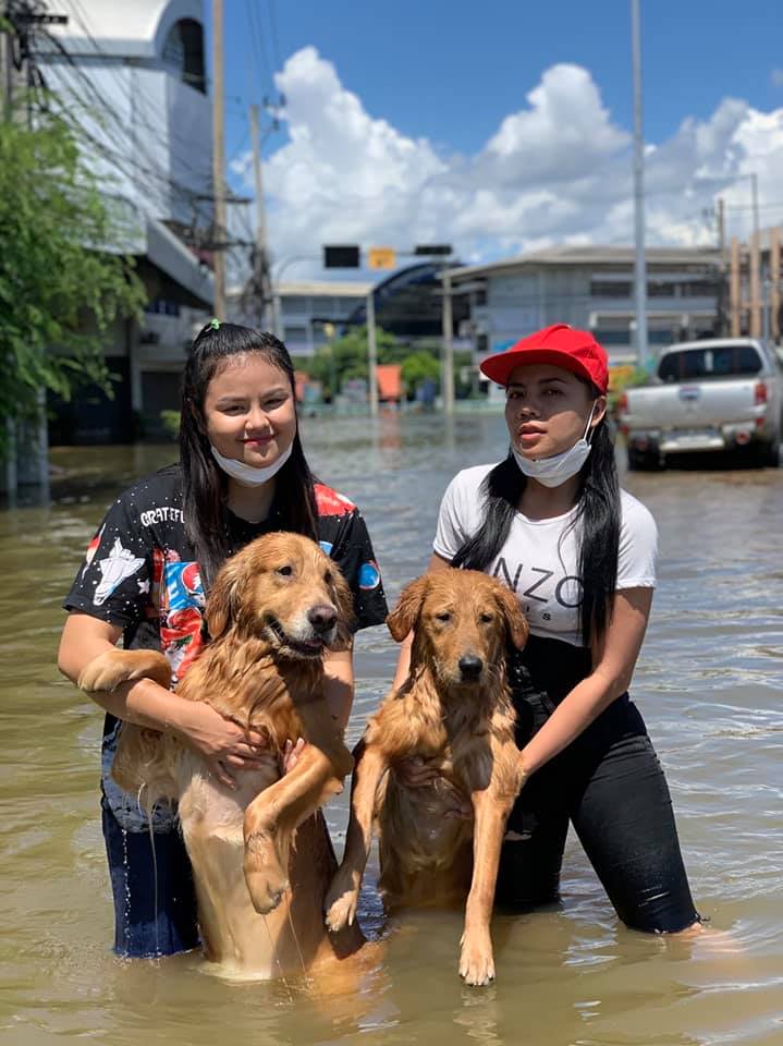 น้ำท่วมหนักสุดใน 50 ปี!! พิณห่าว-โอม โอดไม่กลัวแล้วโรคภัย กลัวไม่ได้กินมากกว่า