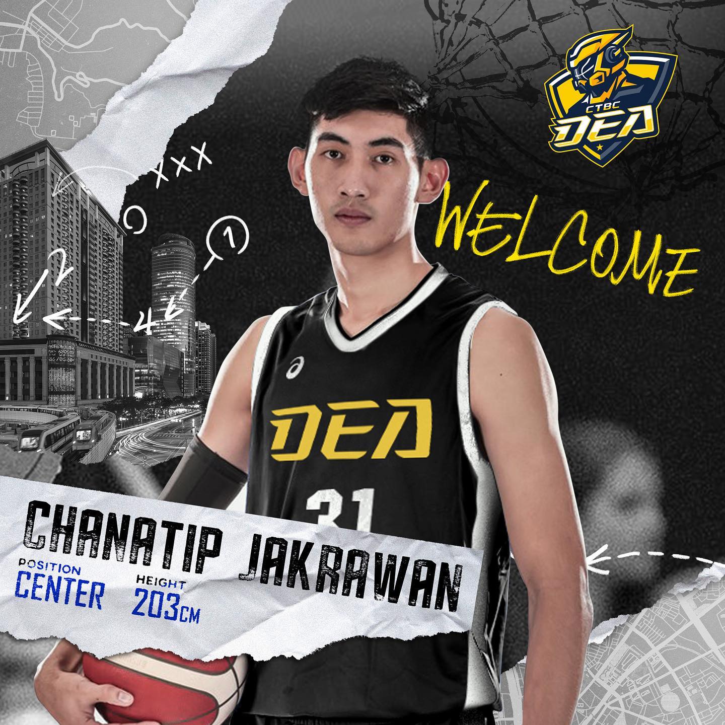 'ไฮเทค' สานฝัน 'โอม ชนาธิป' ปล่อยลุยลีกยัดห่วงไต้หวัน