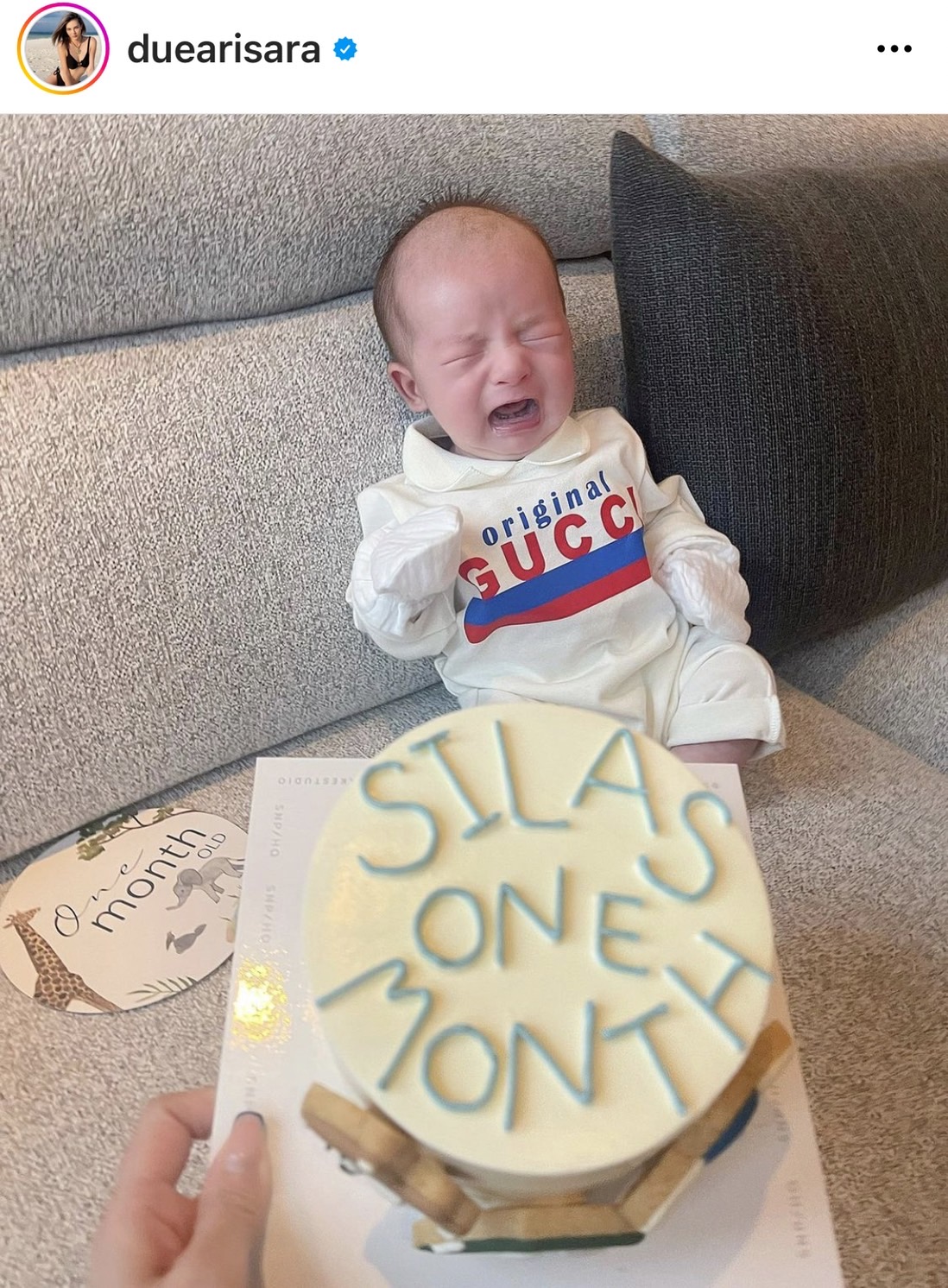 ดิว อริสรา อวดภาพน่ารัก น้องไซลาส ครบ 1 เดือน หลายอารมณ์ใน 5 นาที ดิว อริสรา อวดภาพน่ารัก น้องไซลาส ครบ 1 เดือน หลายอารมณ์ใน 5 นาที