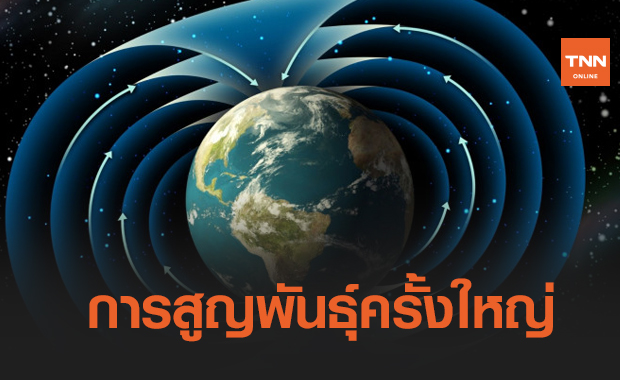 การสลับขั้วแม่เหล็กโลกเมื่อ 42,000 ปีก่อน คือสาเหตุทำให้เกิดการสูญพันธุ์ครั้งใหญ่ !!