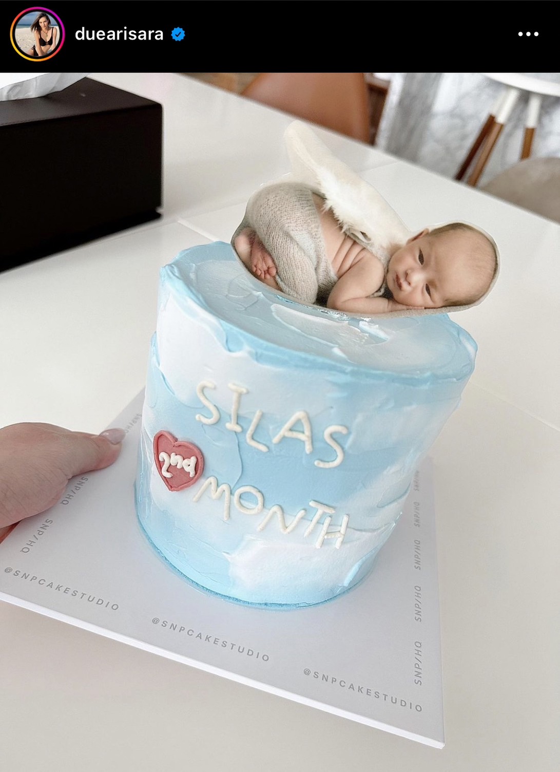 ดิว อริสรา โพสต์อวด น้อง ไซลาส ครบ 2 เดือน กับคุณแม่มือใหม่!