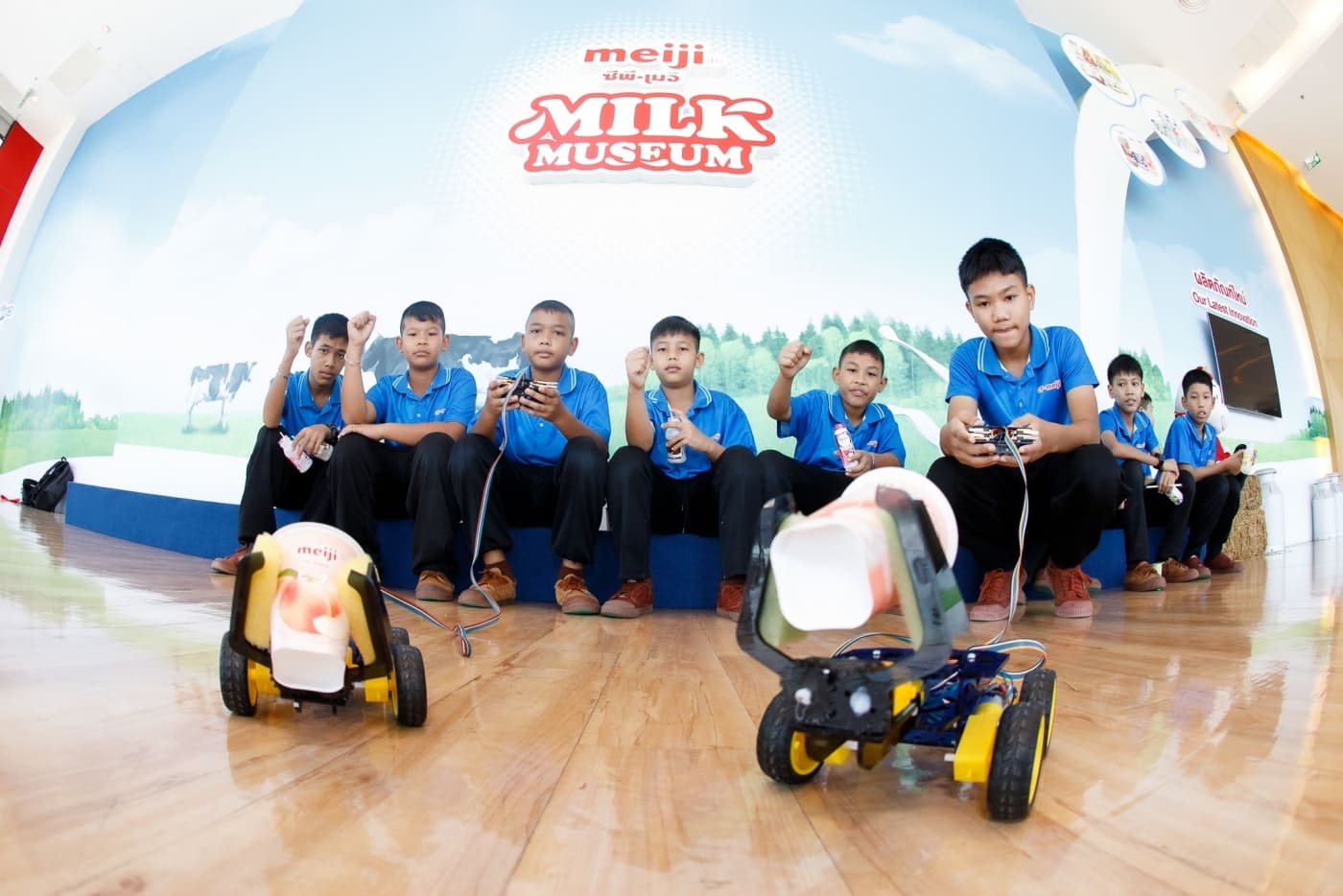 ซีพี-เมจิ’ มอบหุ่นยนต์เพื่อการศึกษา-ถังขยะรีไซขุ่น เดินหน้าความยั่งยืน จ.สระบุรี ซีพี-เมจิ’ มอบหุ่นยนต์เพื่อการศึกษา-ถังขยะรีไซขุ่น เดินหน้าความยั่งยืน จ.สระบุรี