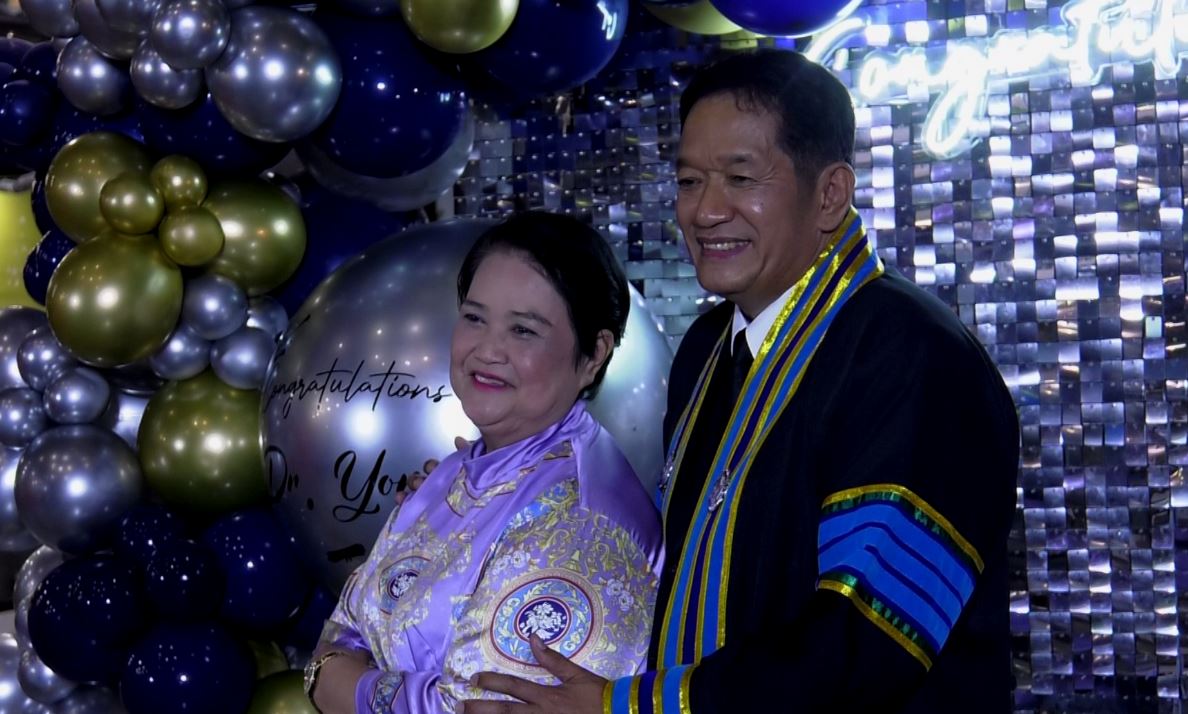 “โย่ง เชิญยิ้ม” รับปริญญากิตติมศักดิ์ 