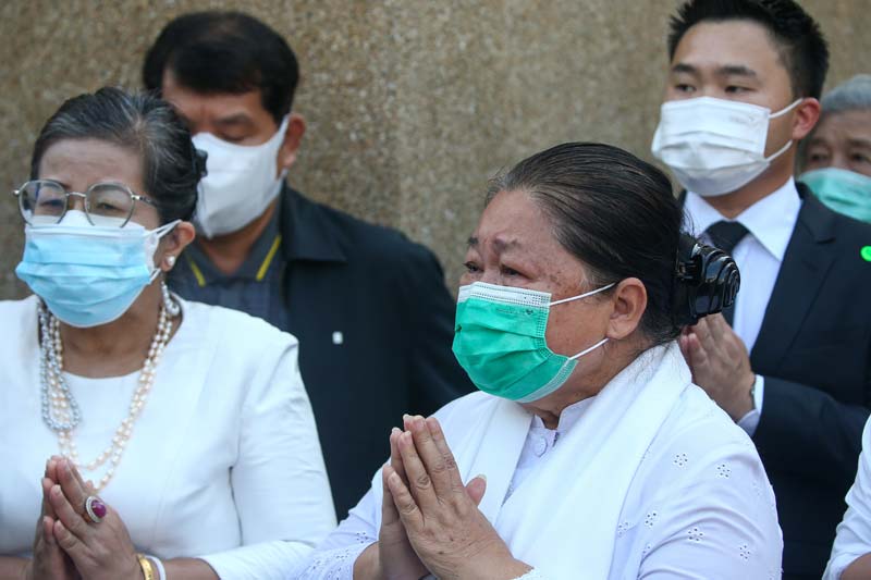 เปิดภาพบรรยากาศเคลื่อนสรีระ สมเด็จพระวันรัต วัดบวรนิเวศราชวรวิหาร