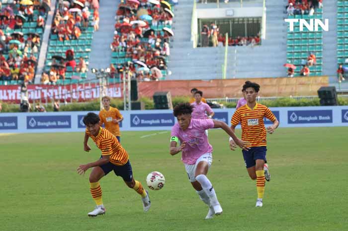 “จุฬาฯ-ธรรมศาสตร์” กินกันไม่ลงครองแชมป์บอลประเพณี ครั้งที่ 75 ร่วมกัน
