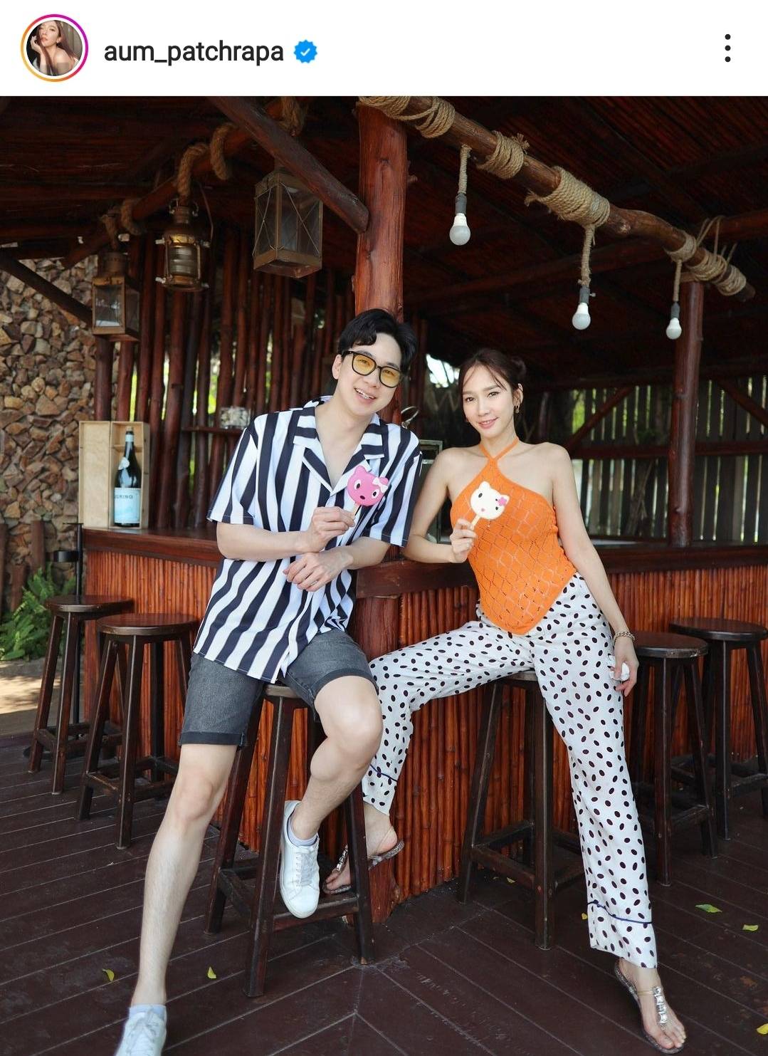 อั้ม พัชราภา ทำแฟนๆจิ้นอีก โพสต์ภาพคู่ ไฮโซนิน อั้ม พัชราภา ทำแฟนๆจิ้นอีก โพสต์ภาพคู่ ไฮโซนิน