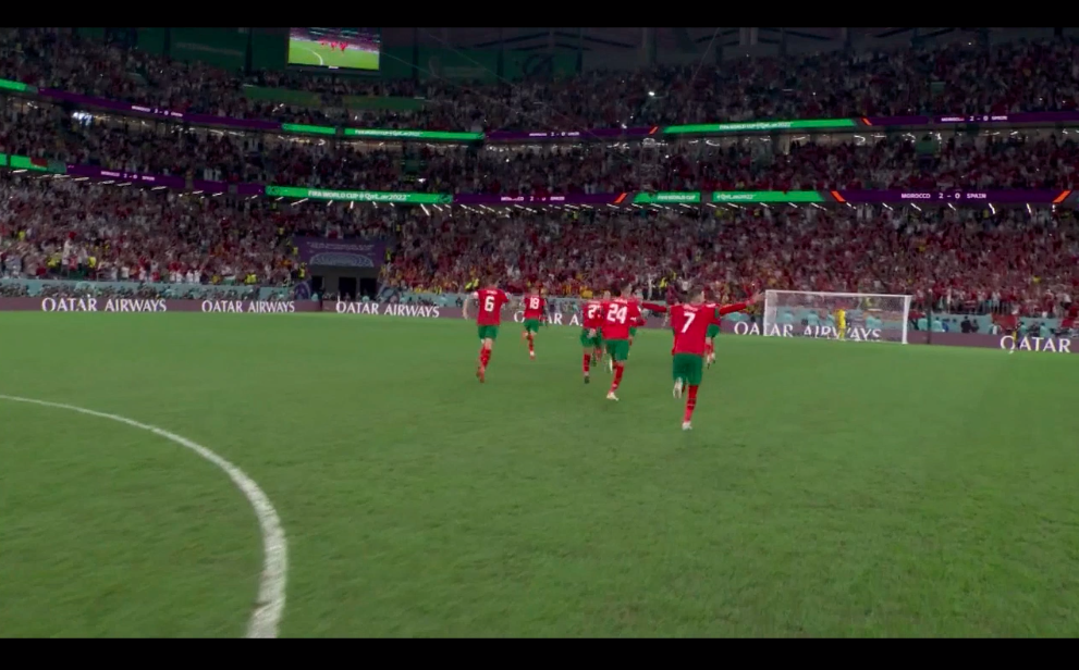 “เกรท-นิกกี้-ก้อย” ร่วมเฮ!! ‘โมร็อกโก’ ดวลจุดโทษชนะ ‘สเปน’ เข้ารอบ 8 ทีมฟุตบอลโลกครั้งแรก “เกรท-นิกกี้-ก้อย” ร่วมเฮ!! ‘โมร็อกโก’ ดวลจุดโทษชนะ ‘สเปน’ เข้ารอบ 8 ทีมฟุตบอลโลกครั้งแรก