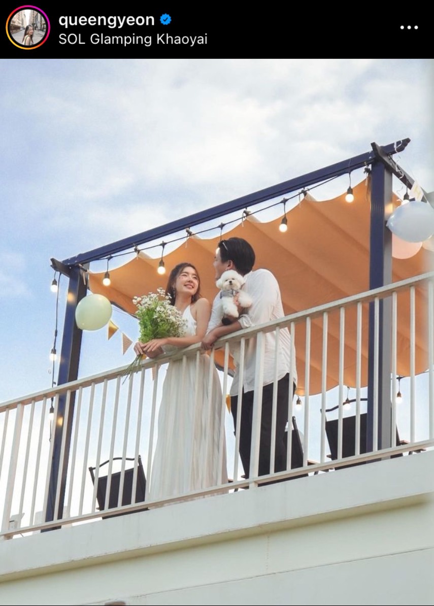 ฮั่น อิสริยะ - จียอน โพสต์ภาพคู่สุดหวาน บรรยากาศเหมือนพรีเวดดิ้ง 