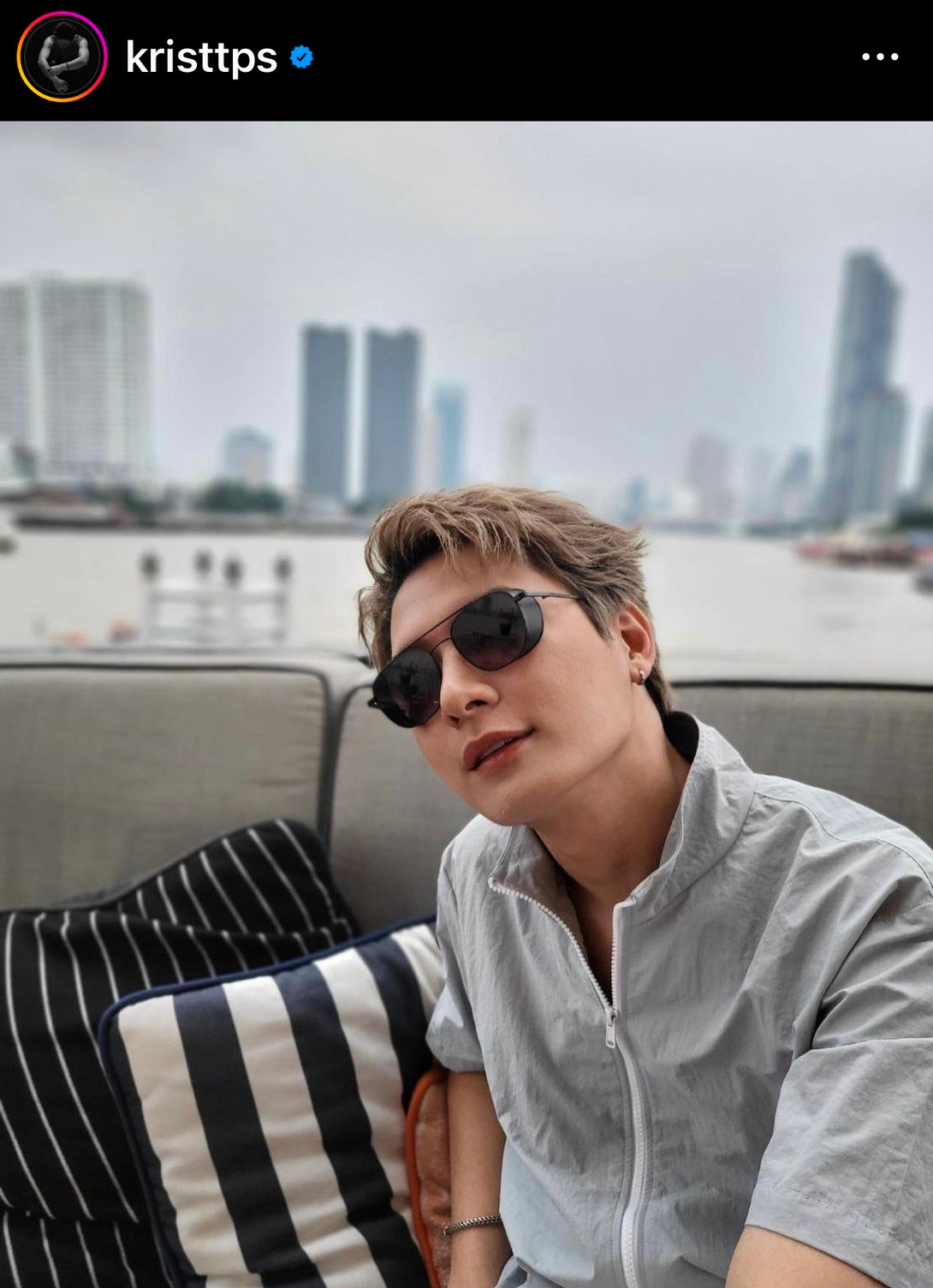 คริส พีรวัส อัปเดตโรคตาแห้ง ต้องรักษาตลอดชีวิต เผยสาเหตุยุติเส้นทางคู่จิ้น สิงโต