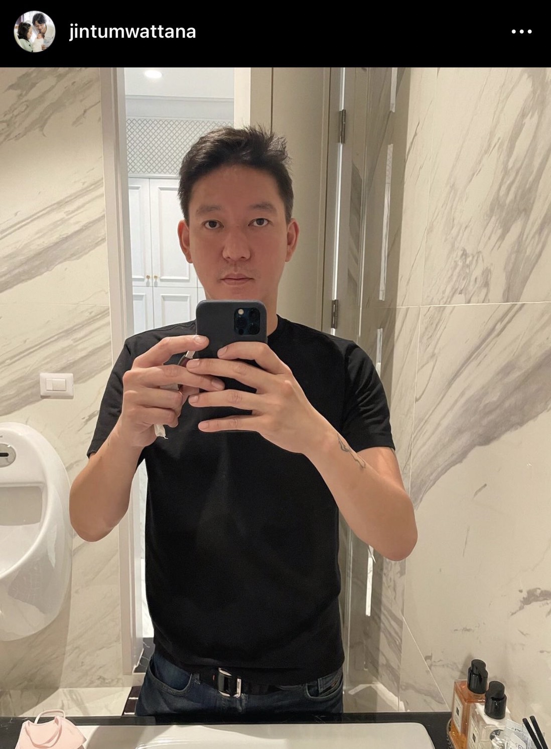 ไม่มีภาพนี้แล้ว จิน จรินทร์ สามี  หนิง ลบภาพคู่ ปิ่น ในไอจี ?