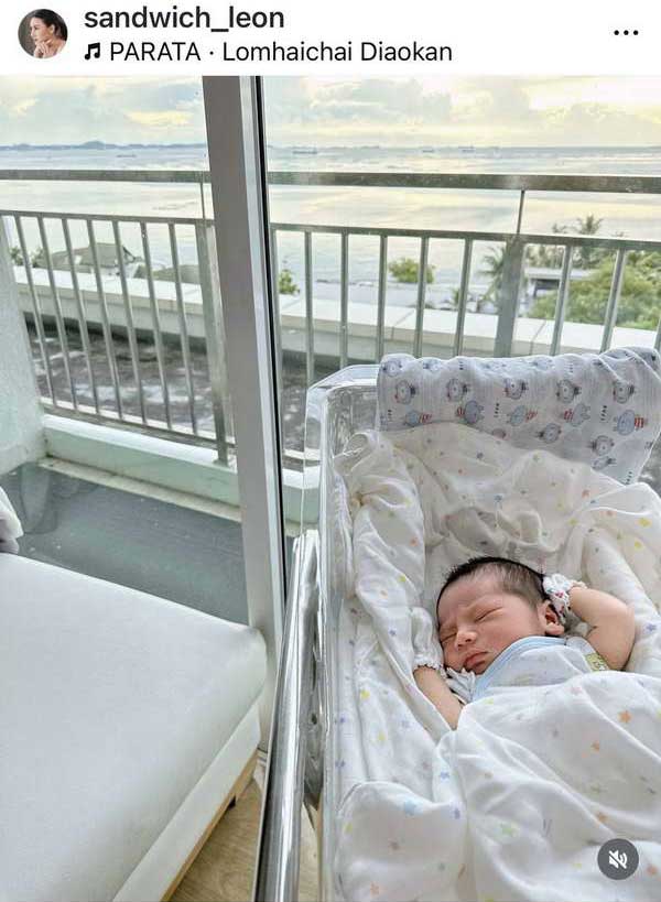 ยินดี แซนวิช ปภาดา คลอดลูกชายคนที่ 2 แล้ว ตั้งชื่อ น้องลีอา ยินดี แซนวิช ปภาดา คลอดลูกชายคนที่ 2 แล้ว ตั้งชื่อ น้องลีอา