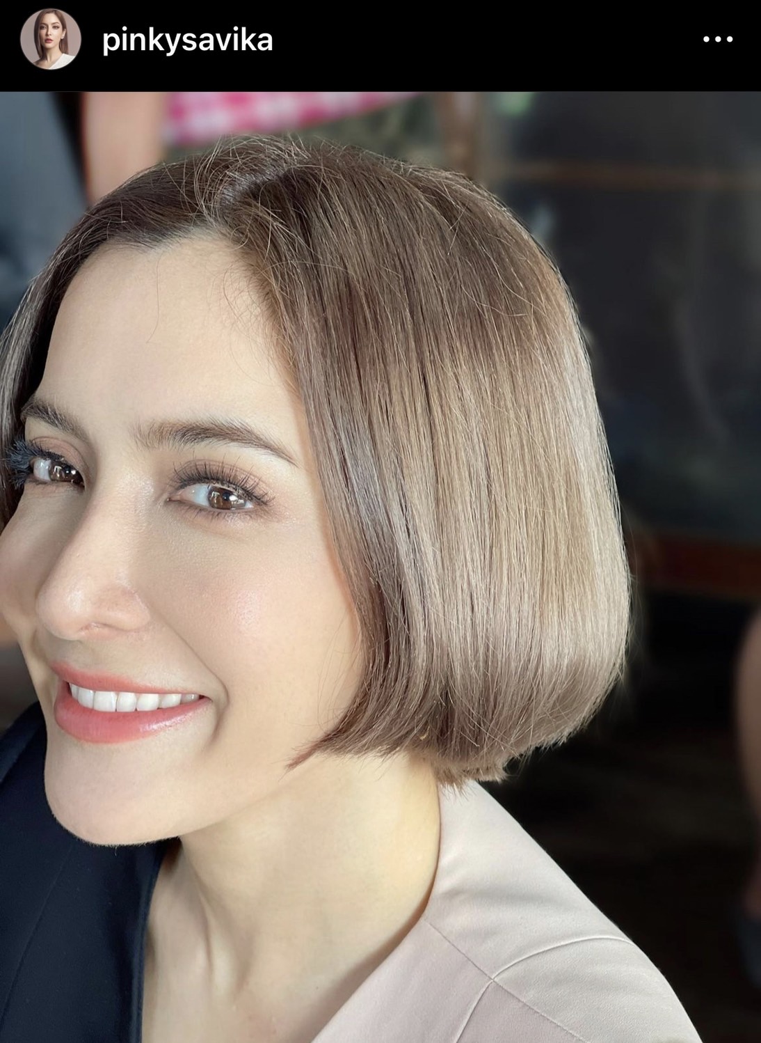 แชร์คลิป พิ้งกี้ - ตุ้ย ทานข้าว ร้องเพลง แถมช็อตส่งตาหวานให้กัน 