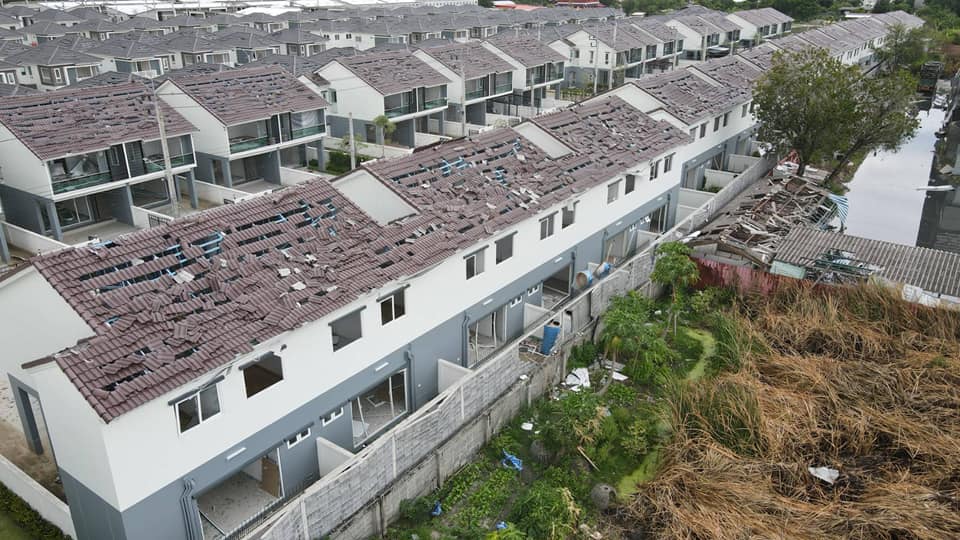 เปิดภาพจากโดรน อ.อ๊อด หลังเหตุการณ์ไฟไหม้โรงงานกิ่งแก้ว