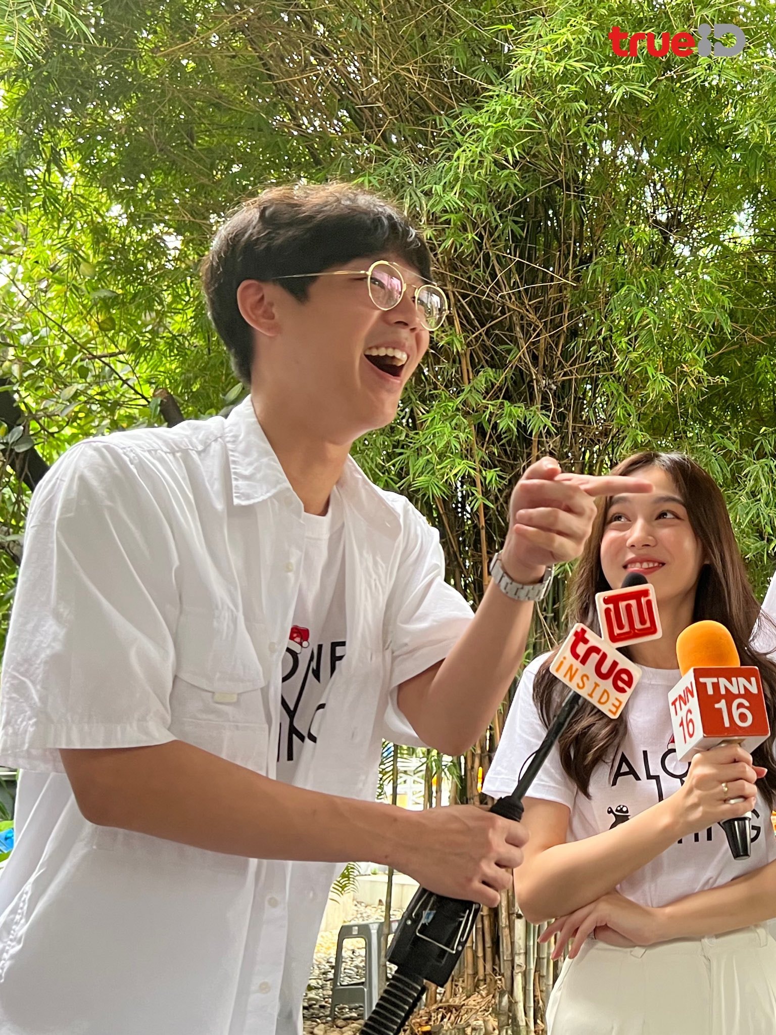 TrueID ถือฤกษ์ดีจัดพิธีบวงสรวงภาพยนตร์ “Alone in Outing” (มีคลิป)