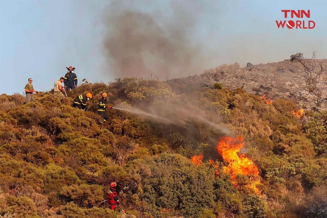 ประมวลภาพความเสียหาย จากไฟป่าทั่วกรีซ ประมวลภาพความเสียหาย จากไฟป่าทั่วกรีซ