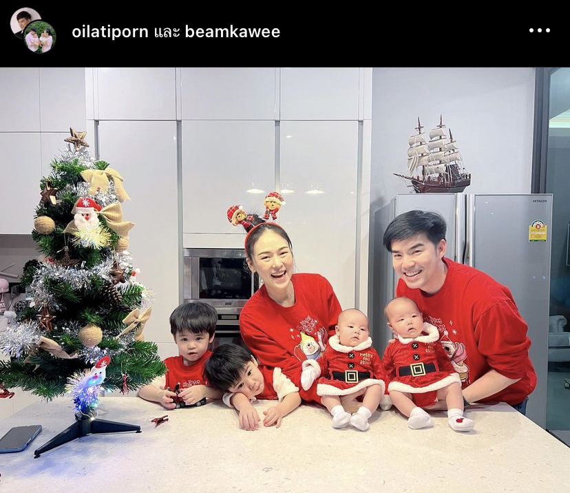 บีม-ออย อัปเดต น้องพีร์-น้องธีร์ เตรียมพร้อมเข้าโรงเรียน