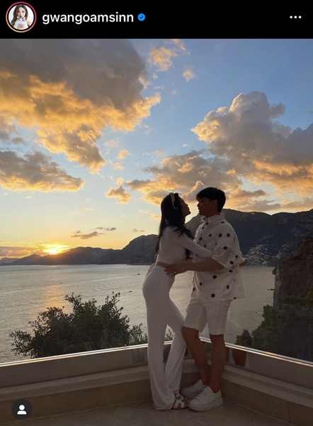 กวาง โพสต์หวานถึง ไฮโซเฮ้าส์ ดูแลดีทุกอย่าง ระหว่างเที่ยวต่างประเทศด้วยกัน กวาง โพสต์หวานถึง ไฮโซเฮ้าส์ ดูแลดีทุกอย่าง ระหว่างเที่ยวต่างประเทศด้วยกัน