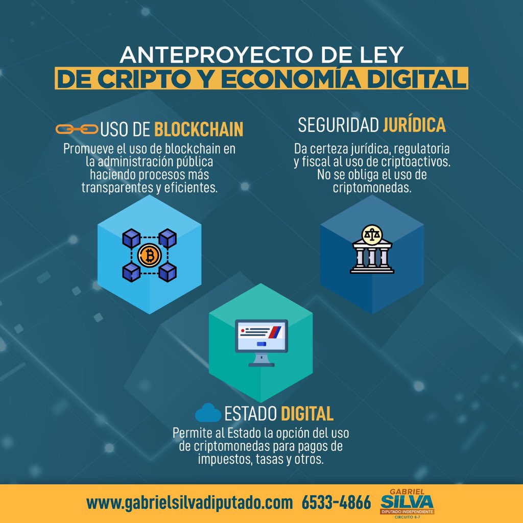 ส.ส. ปานามา เสนอกฎหมายนำคริปโตมาใช้เป็นเงินสกุลหลัก ตามรอยเอลซัลวาดอร์