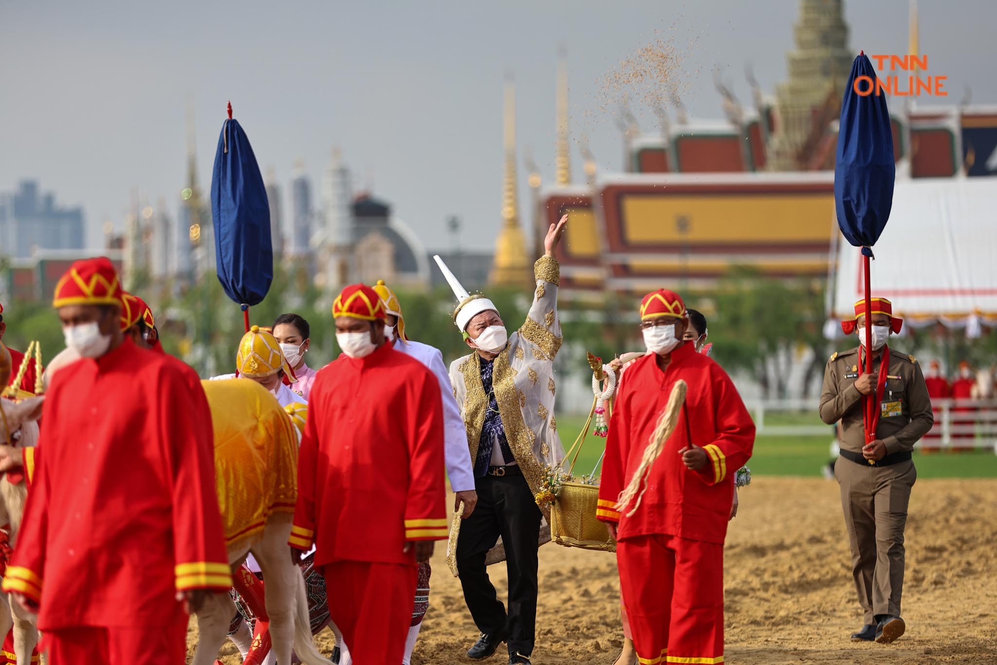 กระทรวงเกษตรเตรียมความพร้อม ซ้อมใหญ่ “พระราชพิธีพืชมงคลจรดพระนังคัลแรกนาขวัญ” กระทรวงเกษตรเตรียมความพร้อม ซ้อมใหญ่ “พระราชพิธีพืชมงคลจรดพระนังคัลแรกนาขวัญ”