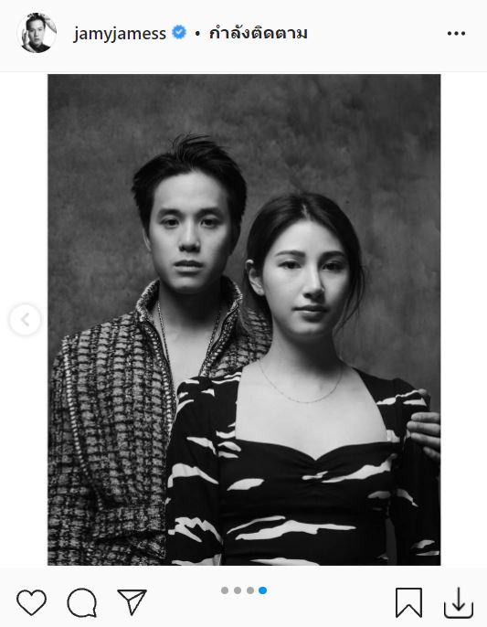 บอล วิทวัส  และ เจมส์ ธีรดนย์ เผยโมเมนต์หวานฉ่ำวันครบรอบ 8 ปี 